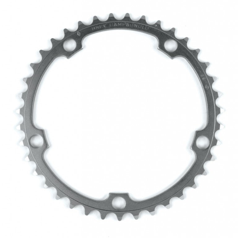 Corona Campagnolo Record 135mm,39d,all,arg,5 bracci,int.,2x10vel.