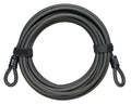 Cavo con passante AXA lung. 10 me, Ø10mm, nero