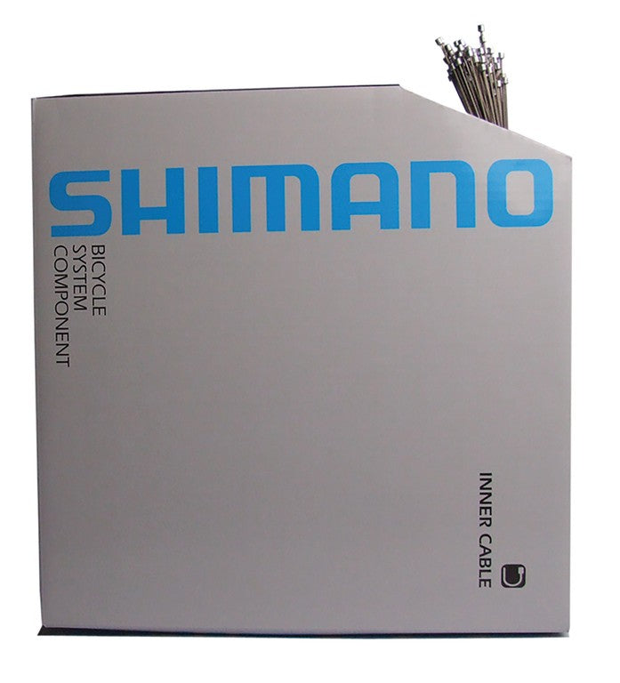 Cable de cambio interior de acero inoxidable Shimano Ø 1,2 mm 2100 mm 100 uds. por caja