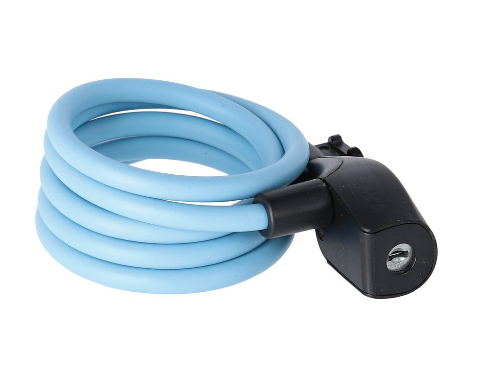 Lucchetto a cavo AXA Resolute 120/8 lung. 120cm, Ø8mm, ice blue