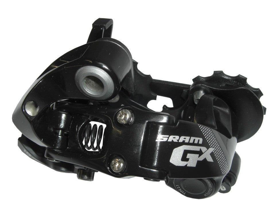 Desviador trasero SRAM GX de 10 velocidades, caja corta, negro, todo
