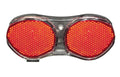 Luce post. LED e-bike BÜCHEL Piccadilly luce pos., fiss. portapacchi 80mm