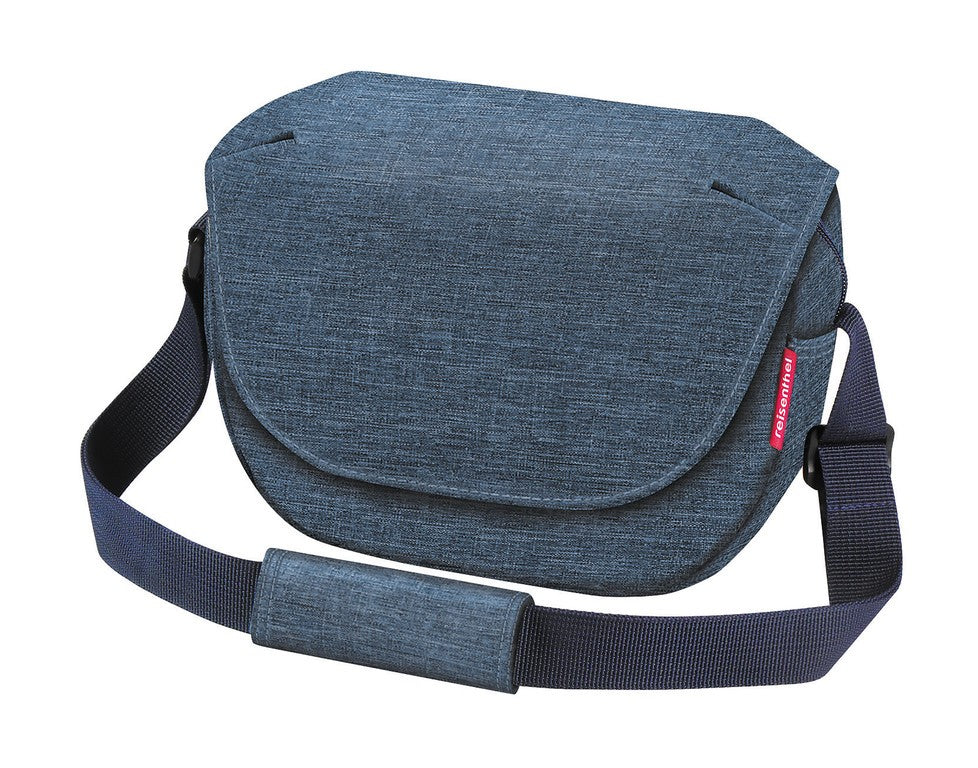 KLICKfix Fun Bag Schultertasche, Twist, blau, 25 x 19 x 8 cm, 4 l, 400 g
