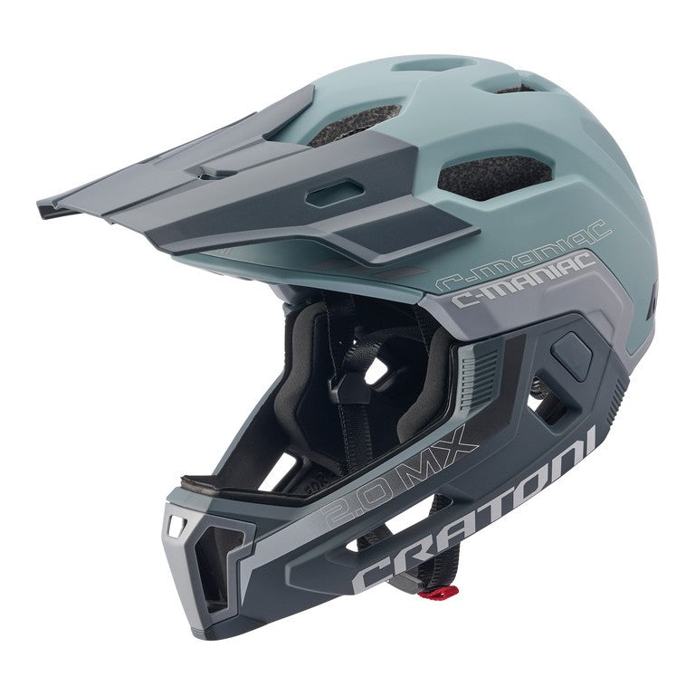 Casco bici Cratoni C-Maniac 2.0 MX salvia opaco, t. L/XL (58-61cm)