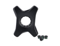 Crank Spider Fazua E-Bike 107mm nero 11.6118.064.001,con viti, ruota ant.