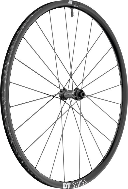 RA DT Swiss ER1600 Spline 23 DB 28"/22mm allu, nero, Center Lock,100/12mm TA