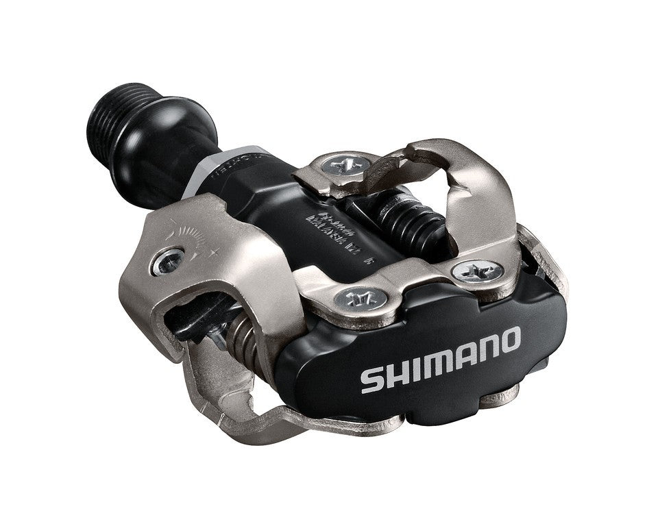 Pedale MTB SPD Shimano PDM540L nero,9/16",bilaterale,senza riflettore