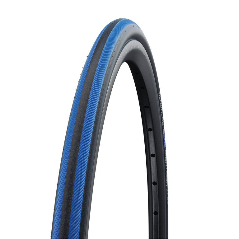 Neumático Schwalbe Rightrun HS387, 24x1.00, 25-540, rayas azules, KG 2Gr, NMC