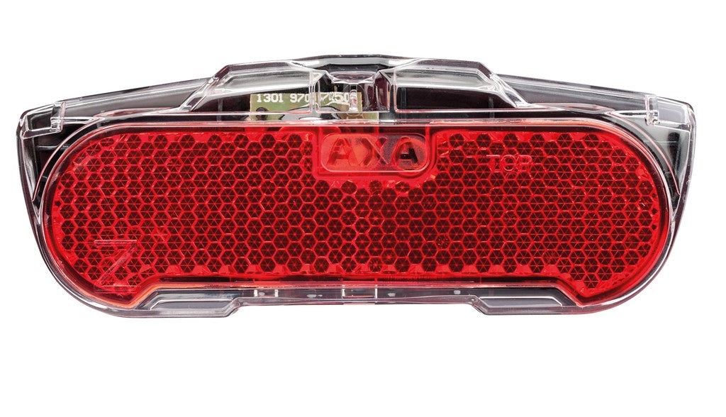 AXA Slim Steady Dynamo-LED-Rücklicht, Gepäckträgermontage, 50 mm