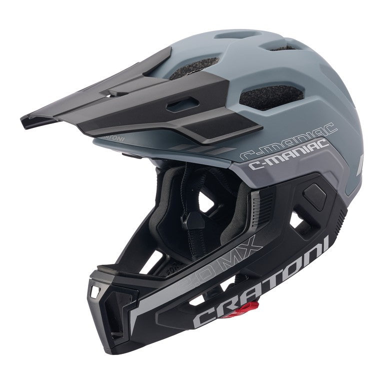 Casco bici Cratoni C-Maniac 2.0 MX grigio opaco, t. L/XL (58-61cm)