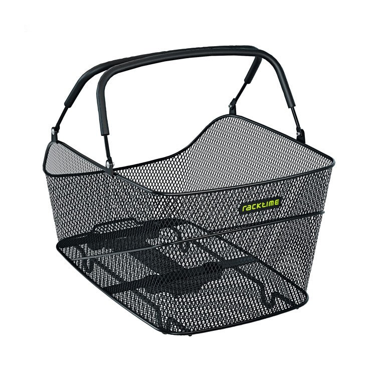 Cesta Racktime BaskitTrunkMid2.0 System 30x25x44cm, Negra, 24L, Snapit 2.0