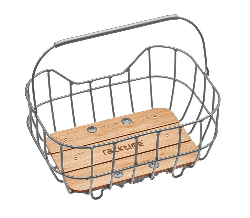 Cesta de sistema Racktime Baskit Breeze 22l 47x33x24cm, arg, c, adapt.Snapit