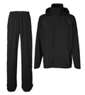 Traje de lluvia Basil Hoga, negro azabache, talla M, unisex