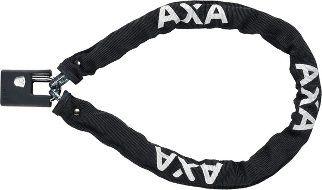 Candado de cadena Axa Clinch CH105 Plus de 105 cm y 7,5 mm de diámetro, color negro