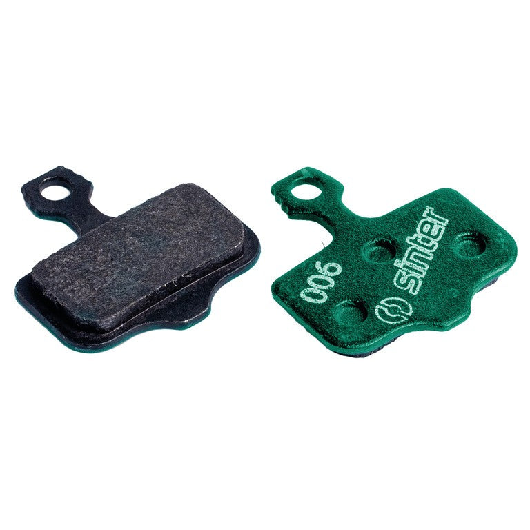Pastilla de freno de disco orgánica Sram Sinter 006, MTB Race, verde, UDV = 1 par