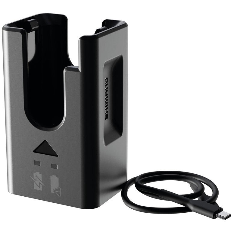Caricabatteria Shimano Di2 con cavo di ricarica EC-DN100
