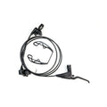 Magura HS 11 Babboe Hinterradfelgenbremse, 240 cm, mit Bremshebel, Bremse + Bremszug
