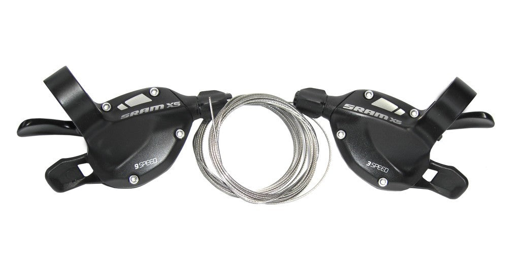 Set cambio trigger SRAM X5 2x9vel, nero, 1:1