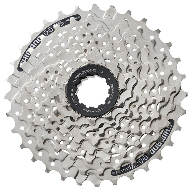 Pacco pignoni Shimano CSHG41 8vel 11-13-15-17-20-23-26-30 denti