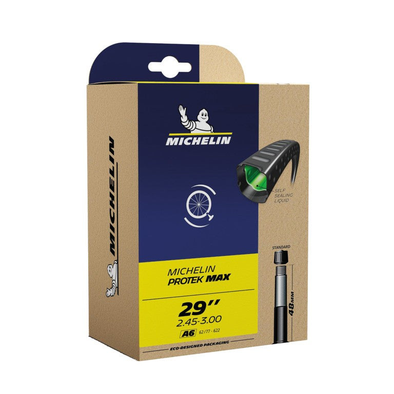 Tubo Michelin A6 Protek Max 29x2.45-3.0 62/77-622 VS 48 mm