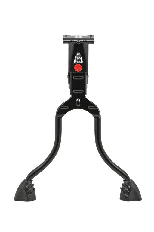 Cavalletto a due gambe Hebie REX nero, 26-28", lung. magg. 32cm