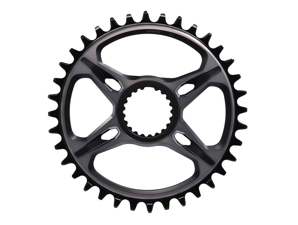 Plato Shimano 36 d. SM-CRM95 Directmount, 36 d, todos, gr/nr, 1x12 velocidades.