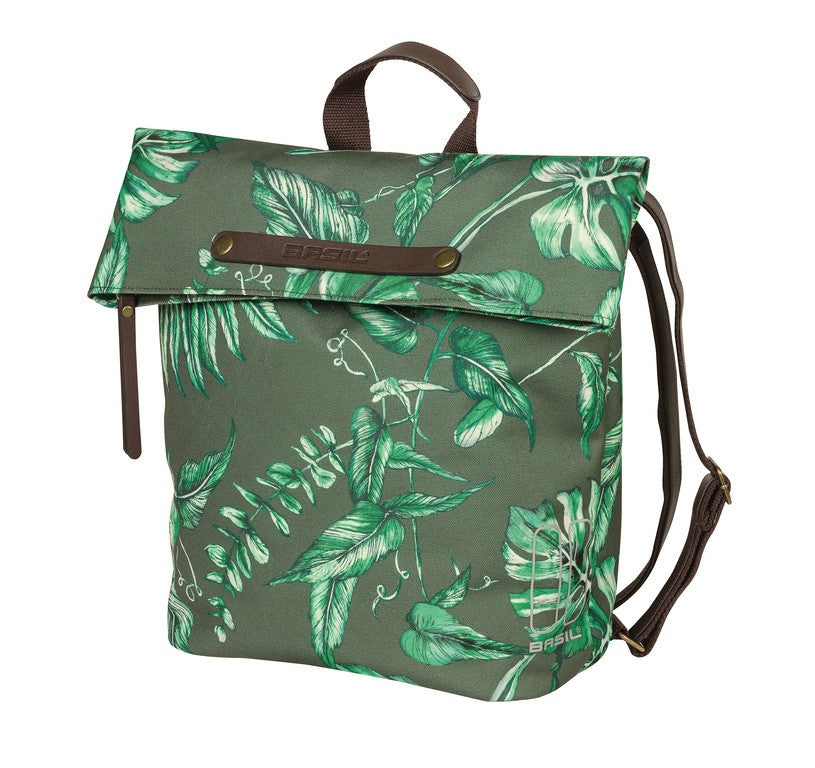 Zaino per bici Basil Ever-Green verde timo, 28x16x35cm, 14-19l