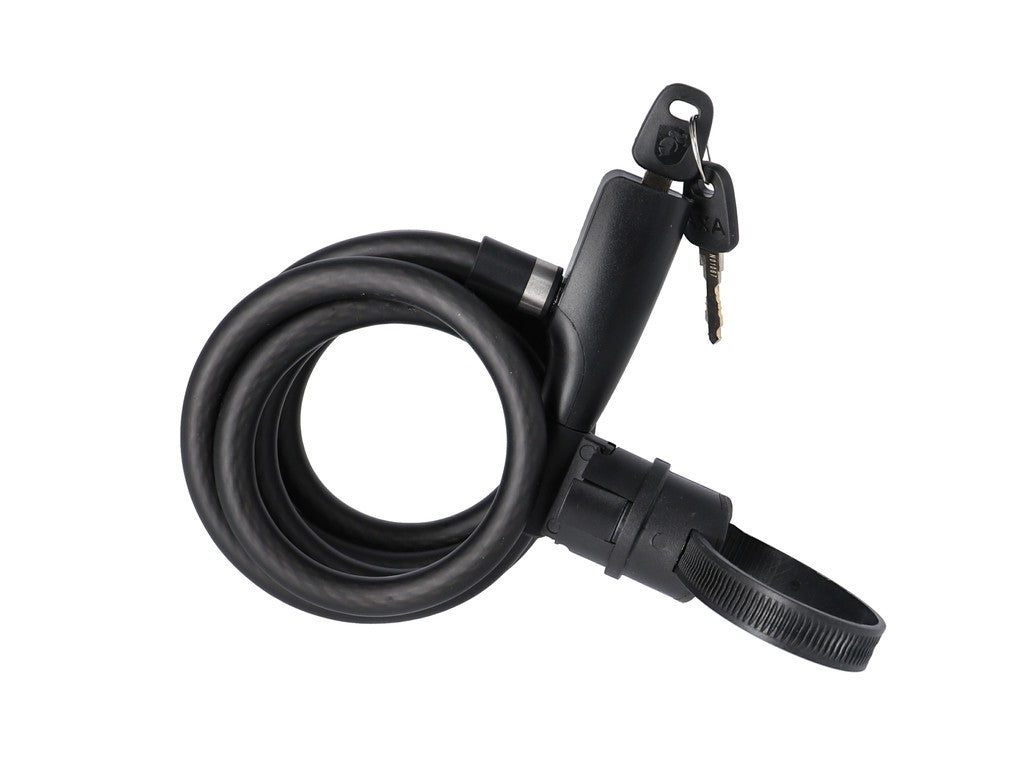 Lucchetto con cavo AXA Resolute 180/12 lung. 180cm, Ø12mm, nero