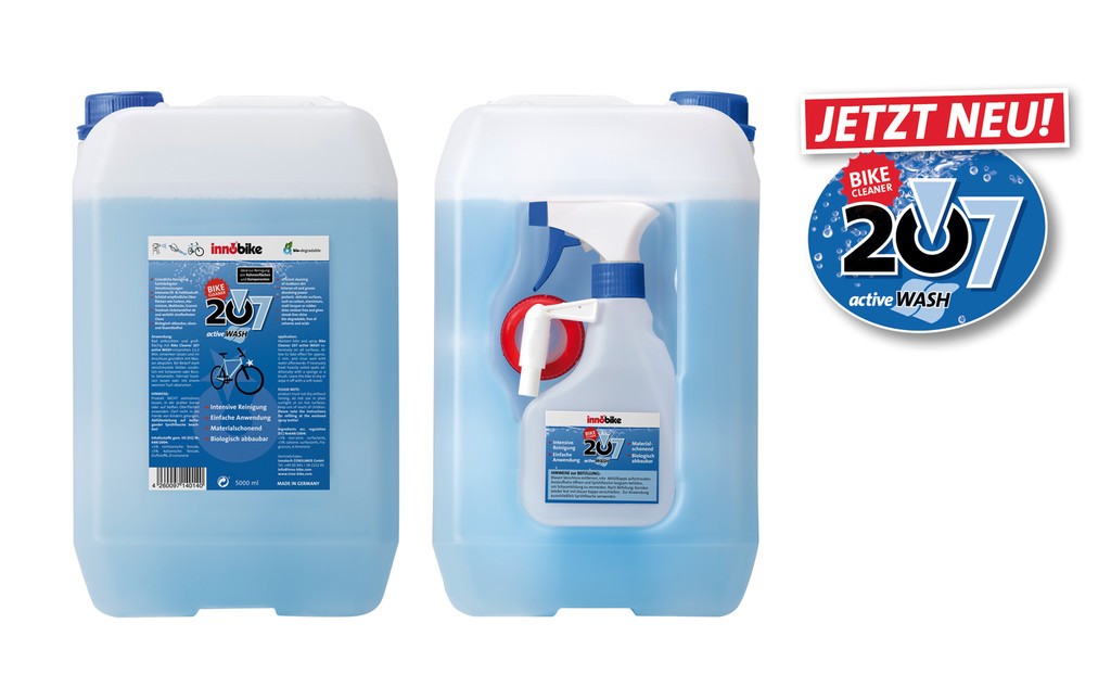 Bike Cleaner 207 Active Wash Innobike 6000ml, tanica, flac. spray+tubo scarico