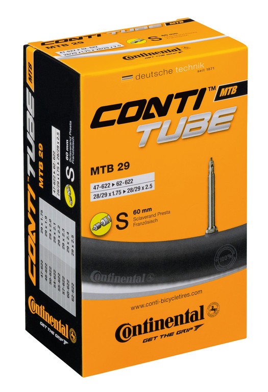 CONTINENTAL Camera d'aria MTB 28/29 28/29x1.75-2.50" 47/62-622 VP 60mm