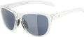 Alpina Nacan II transparente Sportbrille, schwarze Gläser, Kat. 3