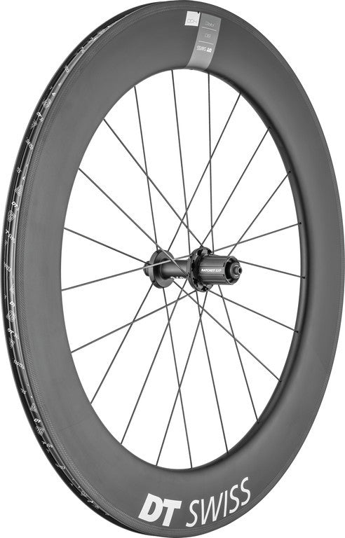 RP DT Swiss ARC1400 Dicut 80 28"/17mm Carbon, 130/5 mm QR Stahl, Shimano