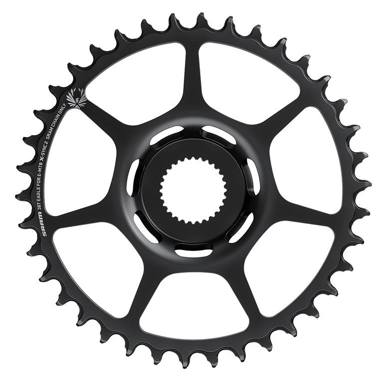 Sram X-Sync2 Eagle 11/12-fach 36T schwarze Stahl-DM-Krone, für Bosch, B148