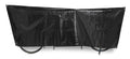 Funda para bicicleta Tandem VK 110 x 300 cm, negra, con ojales