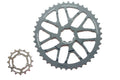 Kit smont Stronglight per cass Shimano 40 Z HT³compr coroncine in acc 16 d