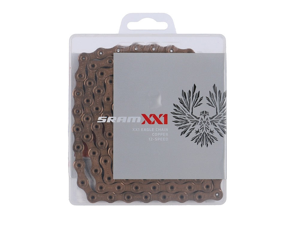 Cat. cambio SRAM PC XX1 Eagle HollowPin 126 maglie 12vel, PowerLock, rame
