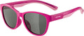 Alpina Flexxy Cool Kids II Sonnenbrille, pink, schwarze Gläser, Kategorie 3