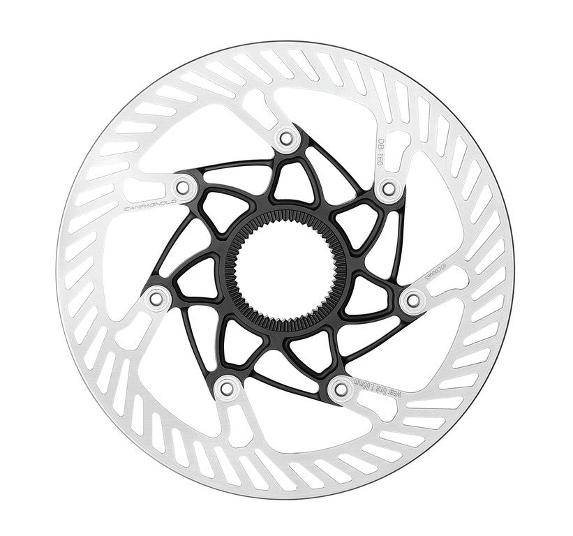 Disco freno Campagnolo AFS 160mm, arg, CenterLock, spider acc