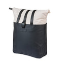 Bolsa de la compra Basil Vive MIK Hooks color crema/negro, 15-20 l, MIK Hooks