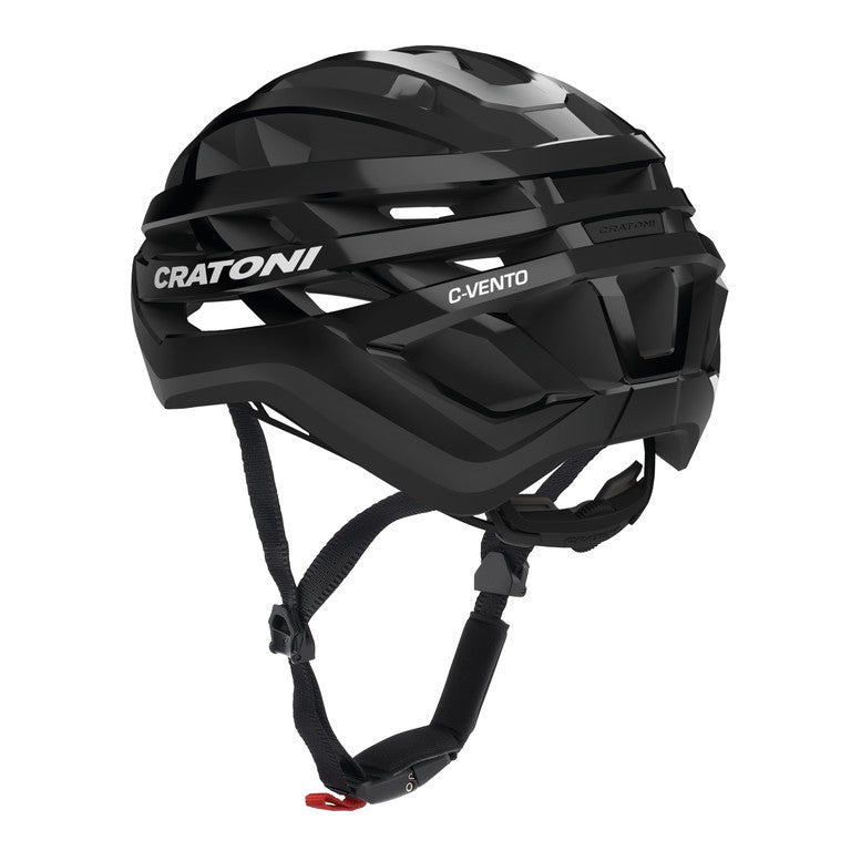 Casco bici Cratoni C-Vento nero lucido/op., t.S/M (52-57cm)