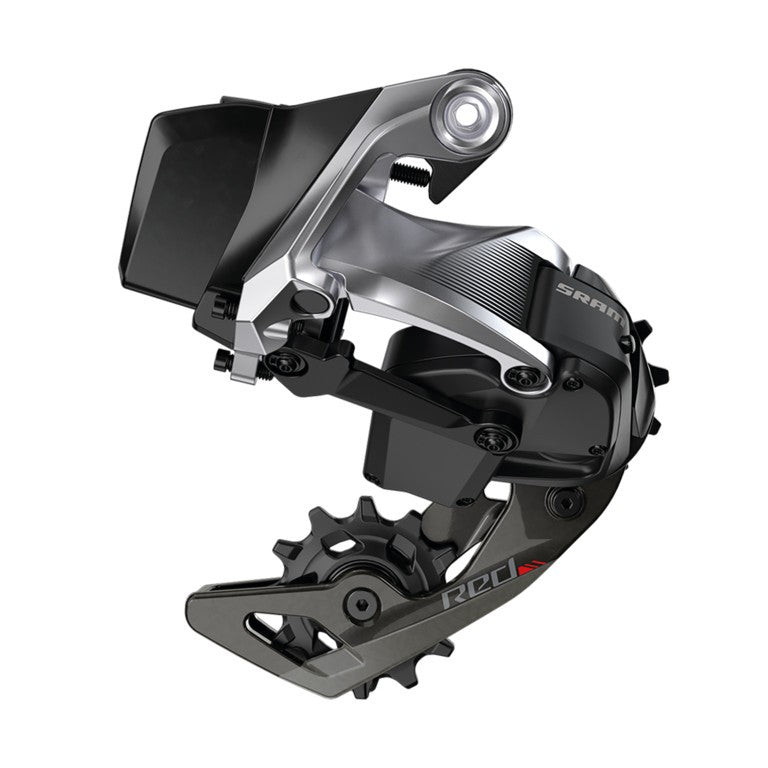 Deragliatore post. SRAM Red eTap 11vel, gabbia corta, nero, carb
