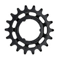 Pignone e-bike KMC per Shimano 1/2" x 3/32", 18 denti, nero