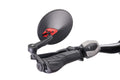 Retrovisor de bicicleta Krampe KF1 Typ B izquierdo/derecho, bloqueo interno, negro