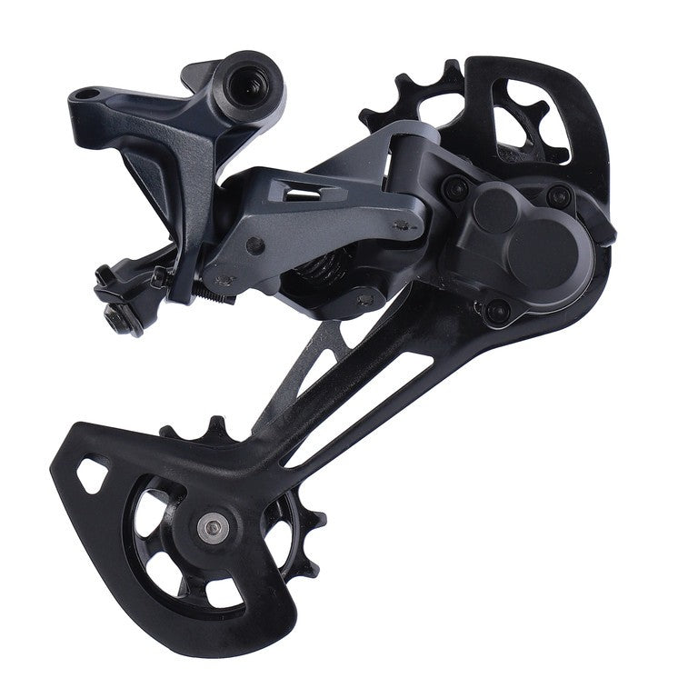 Desviador trasero Shimano SLX Shadow Plus 2x12 velocidades, caja larga, negro