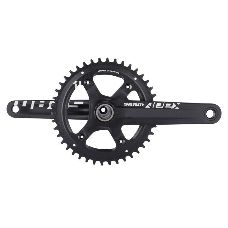 Guarn. Sram Apex 1 GXP 42 dientes 165 mm X-Sync, aluminio, 10/11 velocidades. Sin cazoletas GXP