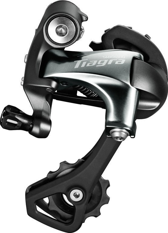 Shimano Tiagra RD4700GS 10-fach Schaltwerk, mittellanger Käfig, grau