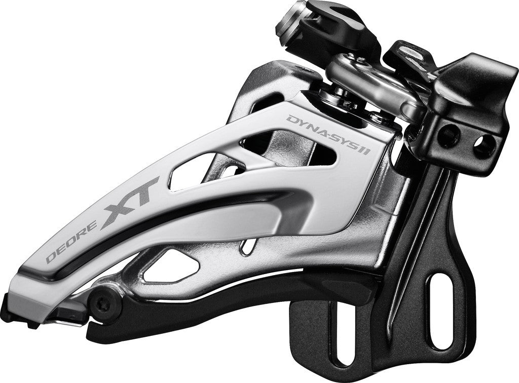 Umwerfer: Shimano XT Front Pull FD-M8020 Side Swing, 66-69°, 2x11-fach, E-Typ