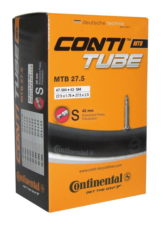 Cámara de aire Conti MTB 27,5 27,5x1,75-2,50" 47/62-584 VP 42 mm