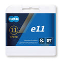 Catena KMC e11 EPT antiruggine 1/2"x11/128" 136 ma., 5,65mm 11v., arg
