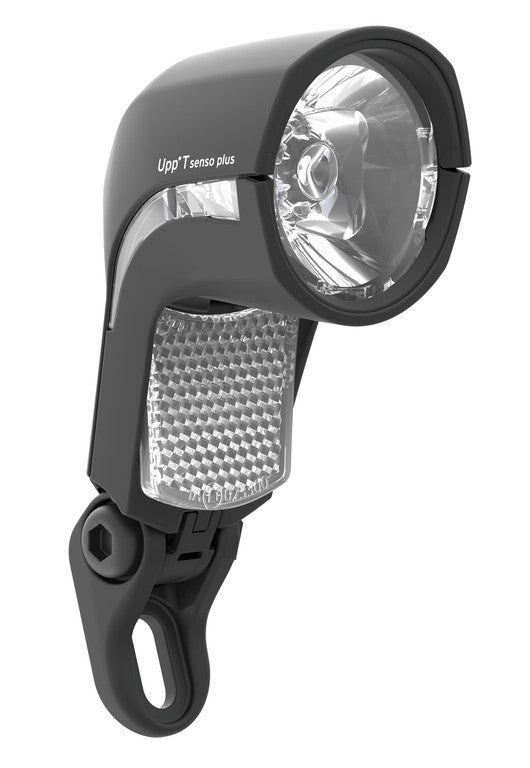 b&amp;m Upp N Plus 35 Lux Dynamo-LED-Leuchte mit Positionslicht, schwarz